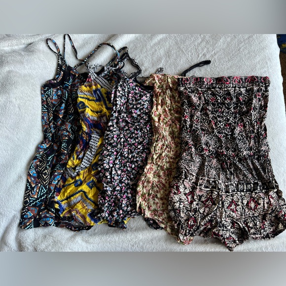 Women’s Bundle Floral/Patterned Rompers - Picture 1 of 12